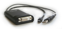 Adapter mini DisplayPort 1.1 auf DVI-D Dual Link (aktiv)