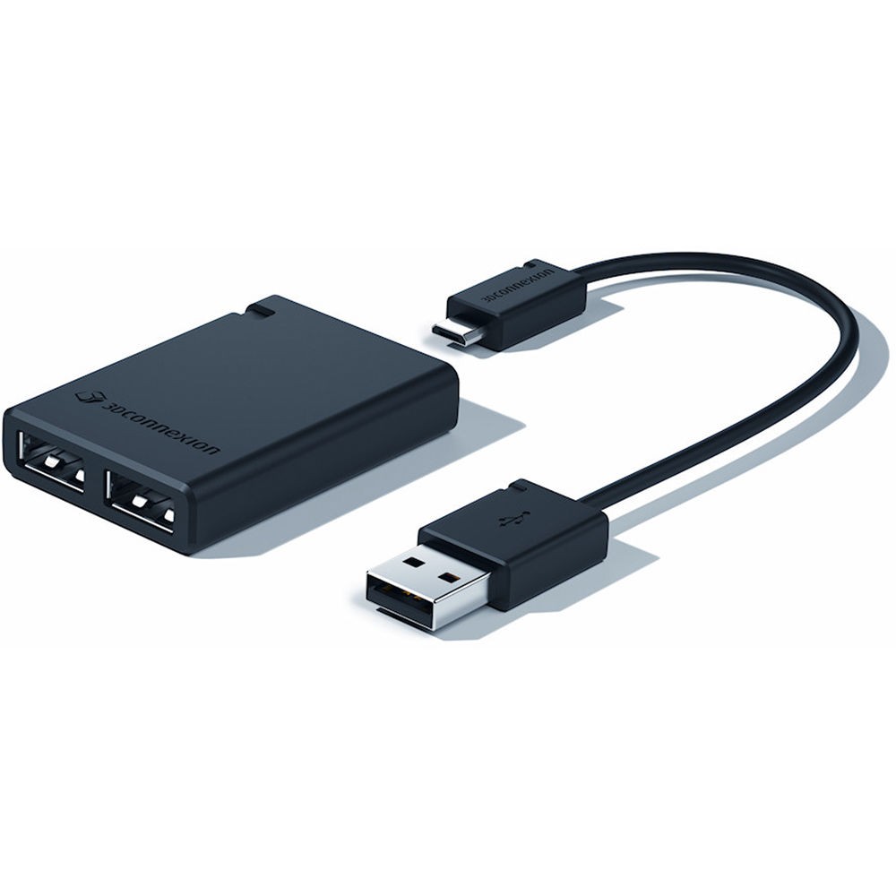 Vorschau: 3Dconnexion Twin-Port USB Hub