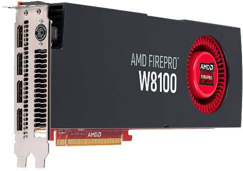 Vorschau: AMD FirePro W8100 8GB PCIe 3.0