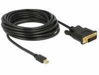Kabel 2m mini-DisplayPort (M) #arretierbar# auf DVI-D Single Link (passiv) vergoldet