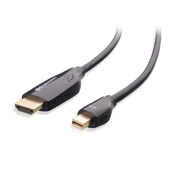 Kabel 2m mini DisplayPort 1.1 Stecker auf HDMI-A Stecker
