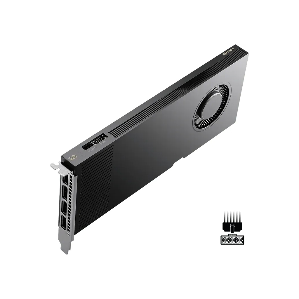【未使用に近い】RTX PRO 4000 Blackwell【24GB】 NVIDIA RTX PRO 4000 Blackwell 24GB PCIe 5.0 x16 Bulk | RTX-PRO