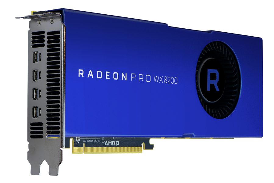 Vorschau: AMD Radeon PRO WX 8200 8GB PCIe 3.0